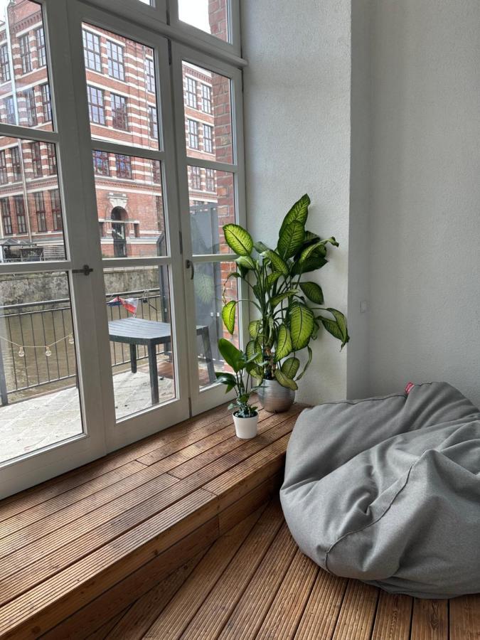 Relax-Wohnung Mit Balkon Ueber Die Weisse Elster 라이프치히 외부 사진