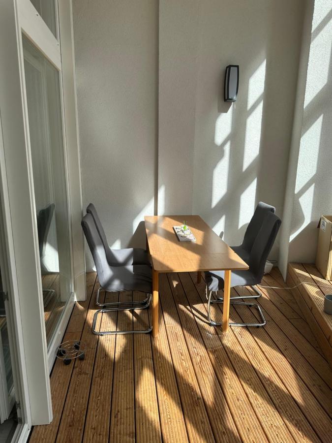 Relax-Wohnung Mit Balkon Ueber Die Weisse Elster 라이프치히 외부 사진