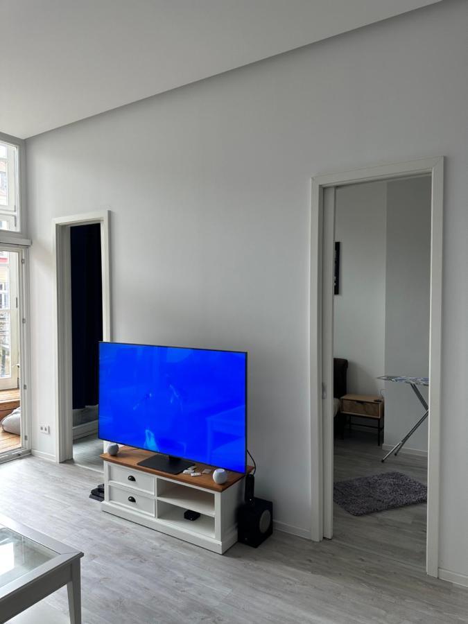 Relax-Wohnung Mit Balkon Ueber Die Weisse Elster 라이프치히 외부 사진