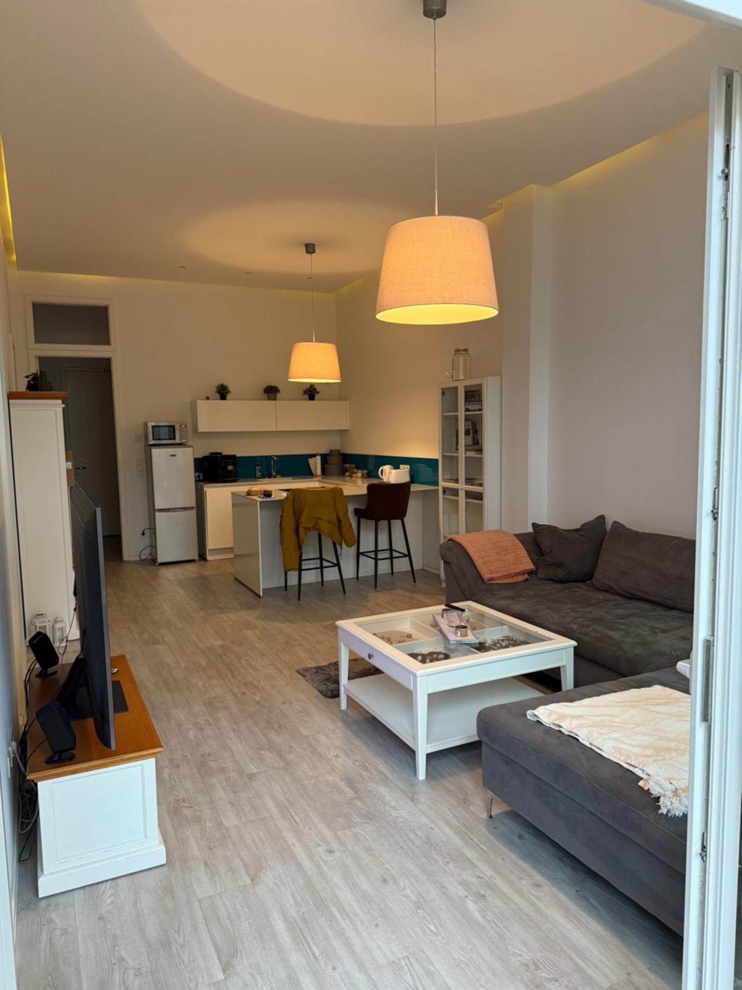 Relax-Wohnung Mit Balkon Ueber Die Weisse Elster 라이프치히 외부 사진