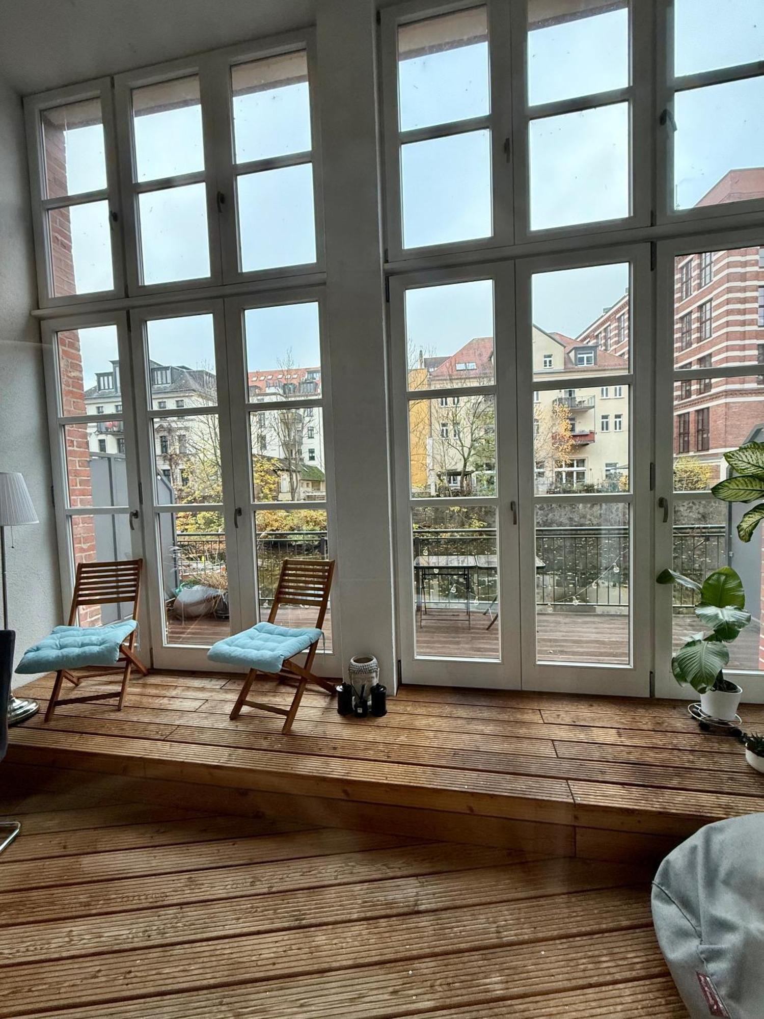 Relax-Wohnung Mit Balkon Ueber Die Weisse Elster 라이프치히 외부 사진